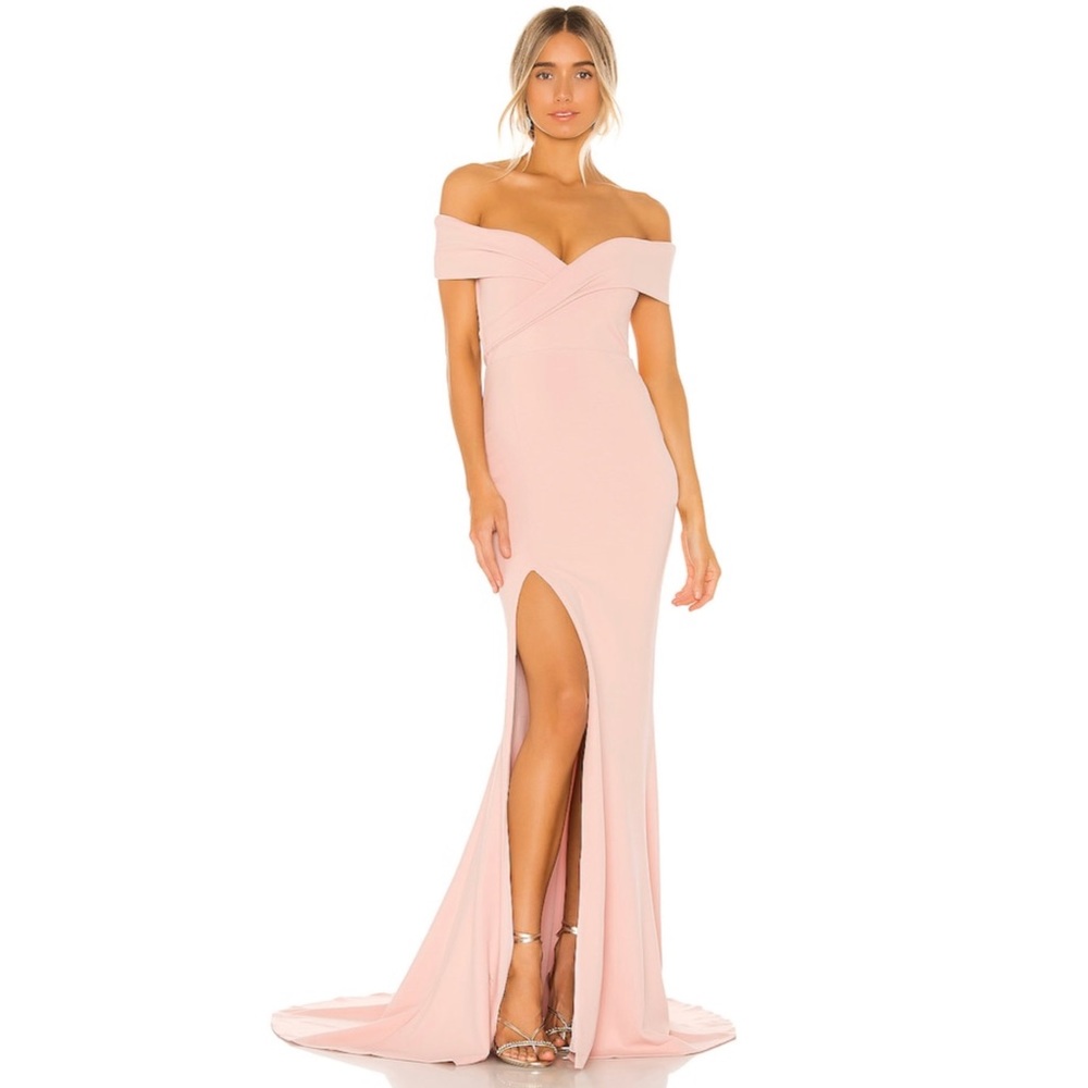 NEW Nookie Neptune Gown in Blush - Size Medium